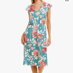 Adrianna Papell floral dress